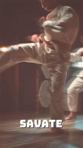 Sharp kicks. Clean technique.Savate is precision in motion.