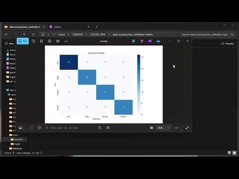 Elektronika Lanjut Sistem Pengenalan Objek Warna berbasis Machine learning + Embedded