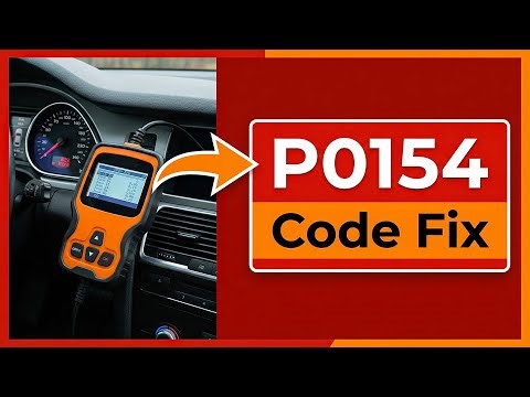How To Fix P0154 Code - O2 Sensor No Activity Bank 2 Sensor 1 - Oxygen Sensor Replacement