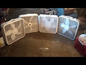 Early 2000's box fans (from the archives)