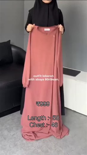 𝐋𝐔𝐋𝐔 𝐀𝐁𝐀𝐘𝐀||𝐎𝐍𝐋𝐈𝐍𝐄 𝐎𝐔𝐓𝐋𝐄𝐓 𝗼𝗳 𝗣𝗿𝗲𝗺𝗶𝘂𝗺 𝗔𝗯𝗮𝘆𝗮'𝘀 | ₹999 free shipping Imported cey febric fancy one side cut pattern modesty abaya Size :- Length :- 58 Chest :- 46 Limited stock | Instagram