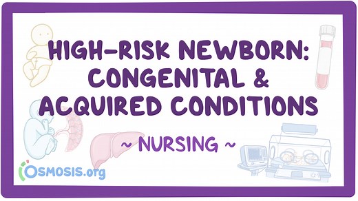 High-Risk Newborn: Acquired and Congenital Conditions: Video, Causes, & Meaning | Osmosis