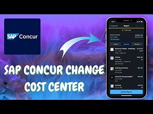 SAP Concur Guide: Updating the Cost Center on an Expense - 2025