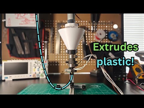 How I made a filament extruder (I'm cheap)
