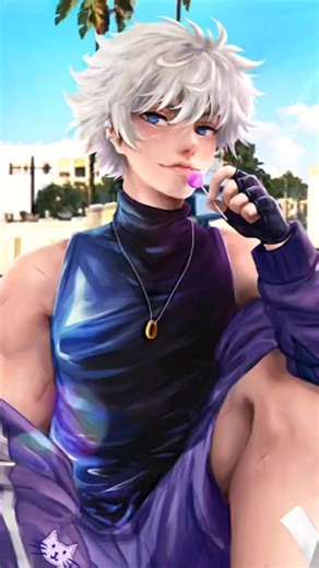 Killua Zoldyck Green Screen Transformation
