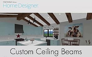 Home Designer Quick Tip - Custom Beams - Video | Home Designer