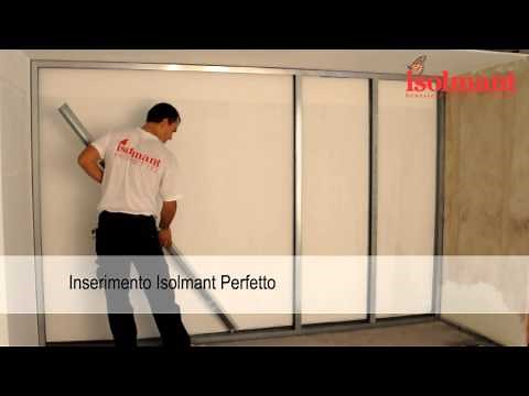 Isolmant | Realizzazione di una controparete in cartongesso con isolante acustico e termico