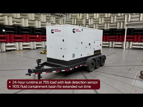 Cummins C275D2RE Rental Generator Set – North America