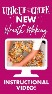 2.2K views · 19 reactions | New Video Alert! An attractive yet inexpensive fall delight! Check out our newest wreath making tutorial on our YouTube channel!  https://www.youtube.com/watch?v=AAJsLHTB5mI #crafting #wreath #wreathmaking #wreathmaking #fall | Unique in the Creek Ltd. | Facebook