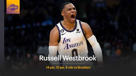 Russell Westbrook Mix: 11-13-22 vs Nets