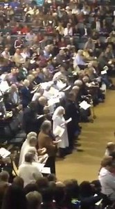 Religious men and women renew their consecrated life vows at Assembly 2015. | Archdiocese of San Antonio