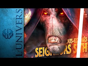 Les SEIGNEURS SITH les Plus Sous-Estimés ! - Star Wars Lore