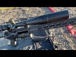 Shooting the 20" Ruger SFAR 300yd, 400yd, and 500yd. My first video.