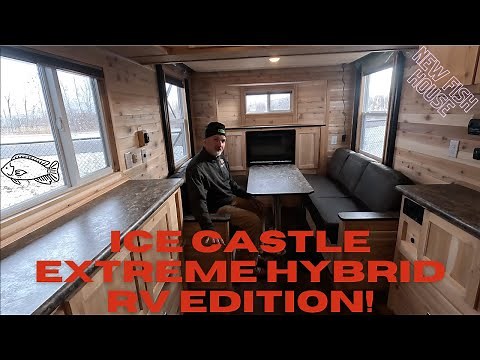 2023 Ice Castle Fish Houses Extreme New Hybrid RV Edition!
