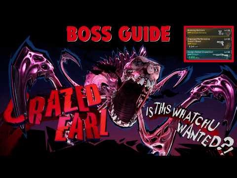 Pearlescent And legendary Loot Guide For Crazed Earl