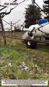 Powerful Orchard Frost Protection Machine in Action | Smart Farming Technology 2026