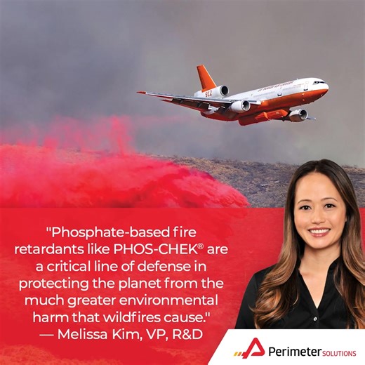 PHOS-CHEK® has helped to protect the environment from the far-reaching and sometimes irreversible damages caused by #wildfires for more than 60 years. Melissa Kim, VP of R&D, explains in this article for the Western Fire Chiefs Association: https://loom.ly/RGQbQJw #TrustedSolutionsThatSave #Experience #Responsibility #Integrity #PHOSCHEK | Perimeter Solutions