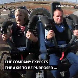 275K views · 124 reactions | The 'Axis Coaster' is a new ride that swings riders 360-degrees in an arc mid-ride.  | Yahoo Finance | Facebook