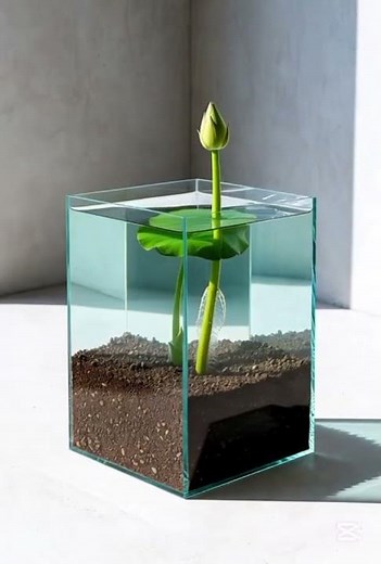 “Lotus Plant Growth Timelapse | From Underwater Seed to Beautiful Lotus Bloom 🌸✨”