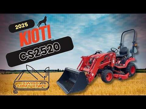 Best Compact Tractor Under $15K // Kioti CS2520