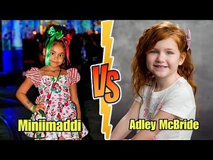 Adley McBride (A For Adley) vs Miniimaddi ✨ Body Transformation From Baby To 2025
