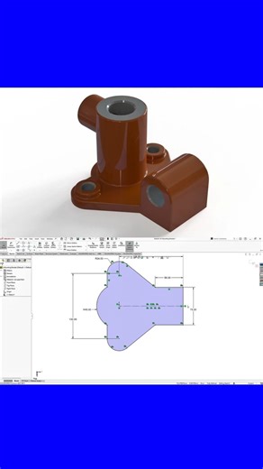 Mounting Bracket #solidworks