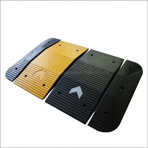 [Hot Item] Yellow and Black Car Removable Rubber Speed Bumps