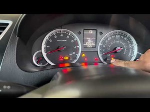 Wie setzt man die Serviceleuchte des Suzuki Swift zurück?