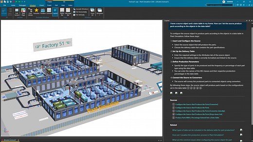 Introducing the AI Powered Copilot for Siemens Plant Simulation software [VIDEO] - Tecnomatix