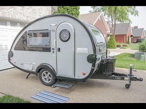 2017 NuCamp Tab 320S Teardrop Travel Trailer Camper Walk-Around Tutorial Video