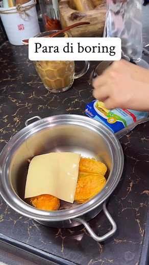 Para di boring #yummyyummy #kamote #waterlesscooking #saladmaster | Hylee Mae Federe Ramos