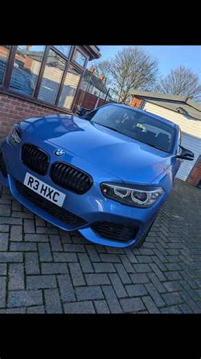m140i a few mods done so far. (mirror caps, headlight strips, rear diffuser, window tints) #m140i