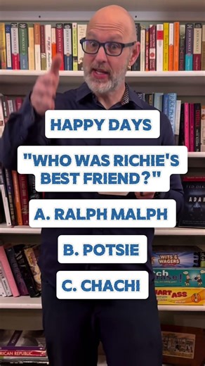 Who was Richie’s best friend in Happy Days? #trivia #happydays
