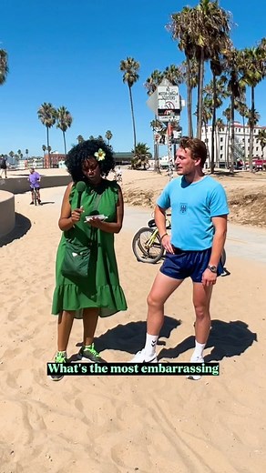 What’s the most embarrassing thing that has ever happened to you? #glozell #glozellgreen #manonthestreet #interview #comedy #venicebeach #fyp Comedienne, Actress, and YouTube Personality GloZell Green takes to the Venice Beach boardwalk to talk to strangers and ask them some entertaining and hard hitting questions in her latest venture, GloZell Takes The Streets, exclusively on TikTok.