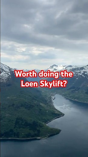 Loen Skylift - Up and Down - Norway’s Steepest Cable Car