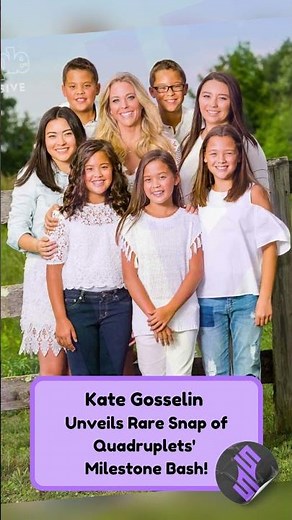 Exclusive: Kate Gosselin Unveils Unseen Snapshot of Sextuplets at 20th Birthday Bash!