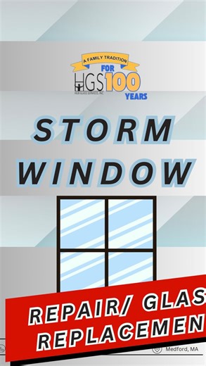 Do you have #stormwindows? ☔️ Hub glass will replace the glass in your window so that you can stay protected all winter long! #storm #window #window #windowsofinstagram #glazing #glass #glassreplacement | Hub Glass Services, Inc.