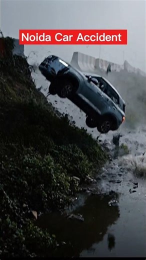 Noida Techie Drowns 😢💔 | Noida Car Accident