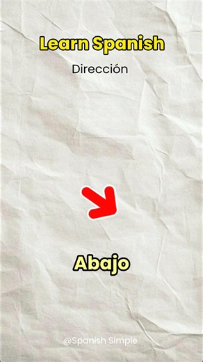 Learn Spanish - Directions / Direcciones