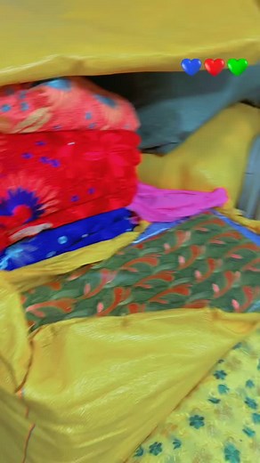 Colorful Fabrics and Clothing Showcase