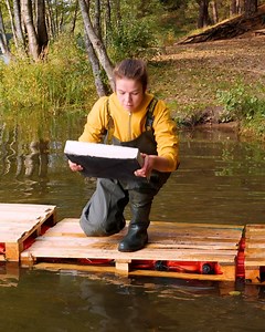 Backyard Pond From Barrels! | Science, Tech and Universe