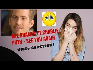 Wiz Khalifa ft. Charlie Puth - See you again (Paul Walker TRIBUTE) REACTION!!