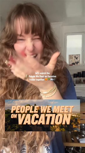 Esther ✨ on Instagram: "PWMOV TEASED TRAILER!! Tom Blyth and Emily Bader are literally the most perfect Alex and Poppy this is UNREAL!! 🧡🌴 Ahhhh who’s excited?!? 😭💕 #peoplewemeetonvacation #pwmov #emilyhenry #peoplewemeetonvacantionmovie #bookadaptation"