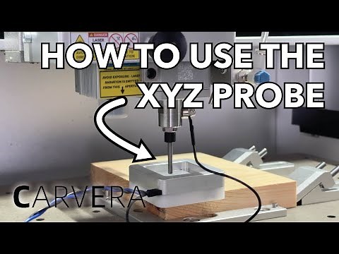 How to use the Carvera CNC's XYZ Probe