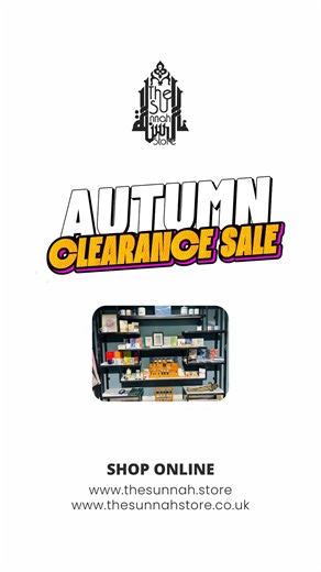 In this spirit of change, The Sunnah Store brings you the Autumn Clearance, where your most loved sunnah-inspired products are available for up to 60% off. 🍁 🛒 Shop the Autumn Clearance only for a limited time. #TheSunnahStore #AutumnSale #SunnahLifestyle #FaithfulLiving | The Sunnah Store