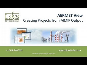 AERMET View Creating Projects from MMIF Output