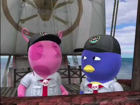 The Backyardigans: Escape from Fairytale Village! DVD 2008 🏰🦸🚂🏴‍☠️