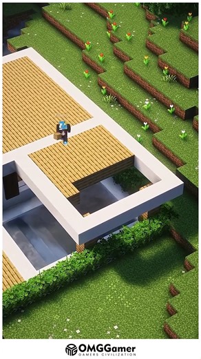 OMGGamer on Instagram: "🏡 Minecraft Tutorial Modern House With Clean Design and Step-by-Step Build Vibes ✨ 🏡 🏡✨ Learn how to build a sleek modern house using simple blocks, glass panels, and clean layouts in an easy tutorial. Perfect for beginners and survival players, this guide helps you create a stylish, functional modern home in Minecraft. 🌿🪟 #MinecraftModernHouse #BuildTutorial #EasyBuild #ModernMinecraft #MinecraftIdeas"
