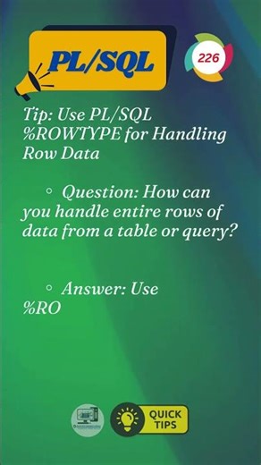 PL/SQL Success Tip #226