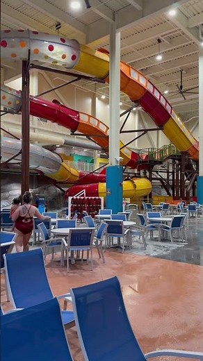 At the Wyndham Great Smokies Lodge Indoor Waterpark